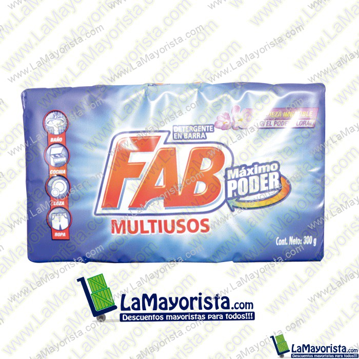 DETERGENTE  FAB  X 300 GR