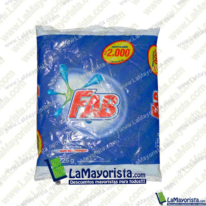 DETERGENTE FAB X 225 GR
