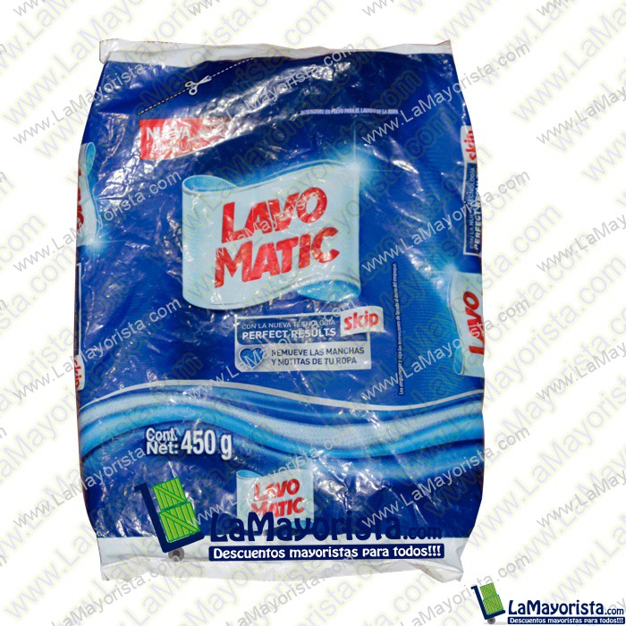 DETERGENTE LAVOMATIC X 450 GR