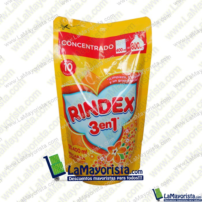 DETERGENTE  RINDEX X 400 ML