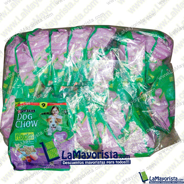 ALIMENTO PARA PERROS CACHORROS MORADO DOG CHOW  X 475 GR