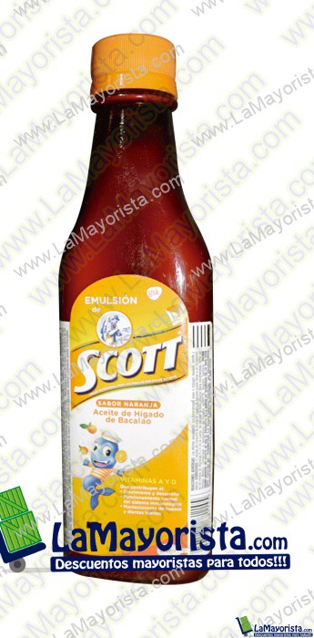EMULSION ACEITE DE BACALAO SCOTT X180 ML