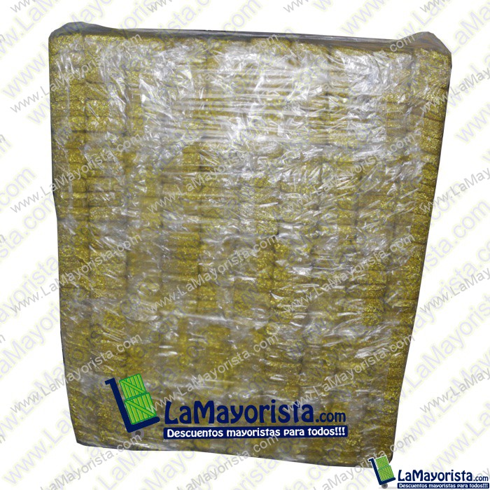 ESPONJILLA ORO PLATA  X 12 ESPONJAS