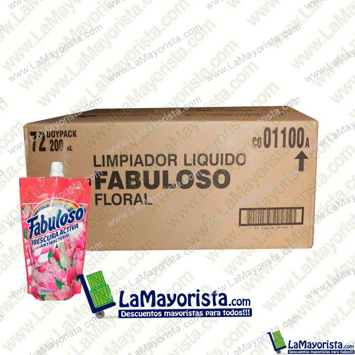 LIMPIADOR FABULOSO X 200 ML