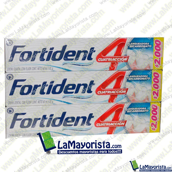 CREMA DE DIENTES TOTAL PROTECT FORTIDENT X 60 ML