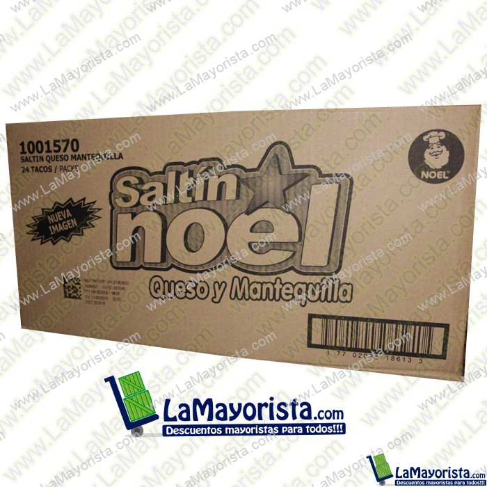 GALLETAS QUESO MANTEQUILLA SALTIN NOEL X 3 TACOS