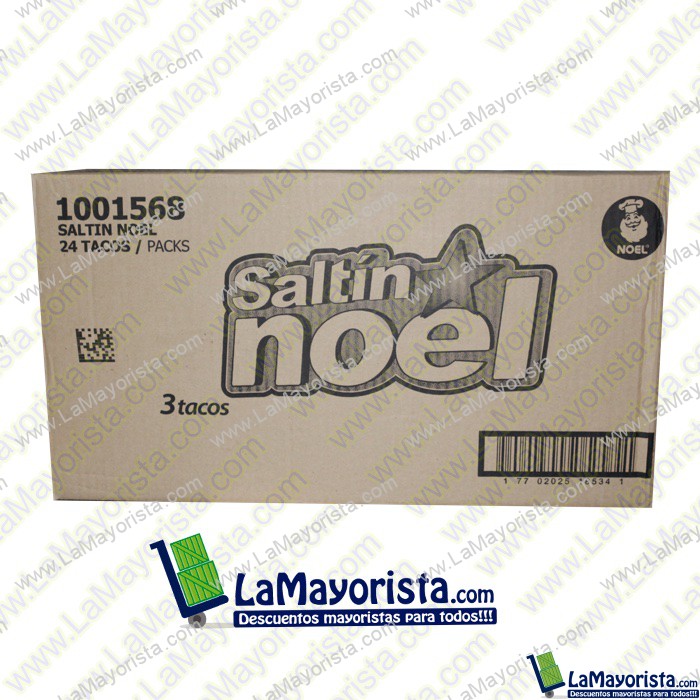 GALLETAS TACOS SALTIN NOEL X 3 TACOS