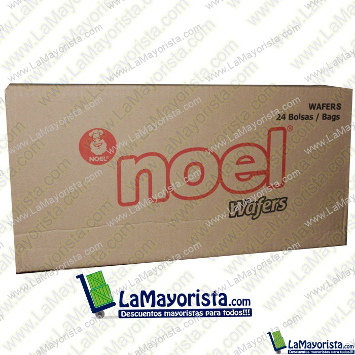 GALLETAS WAFER  NOEL X 18 PAQUETES