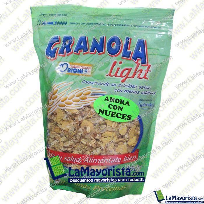 GRANOLA LIGHT ORIONI X 350 GR