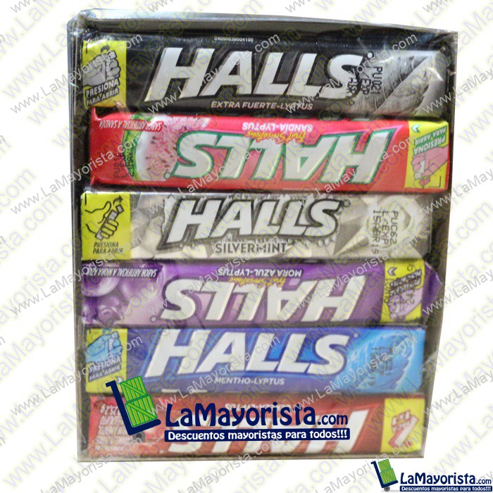 CONFITES HALLS X 12 BARRAS