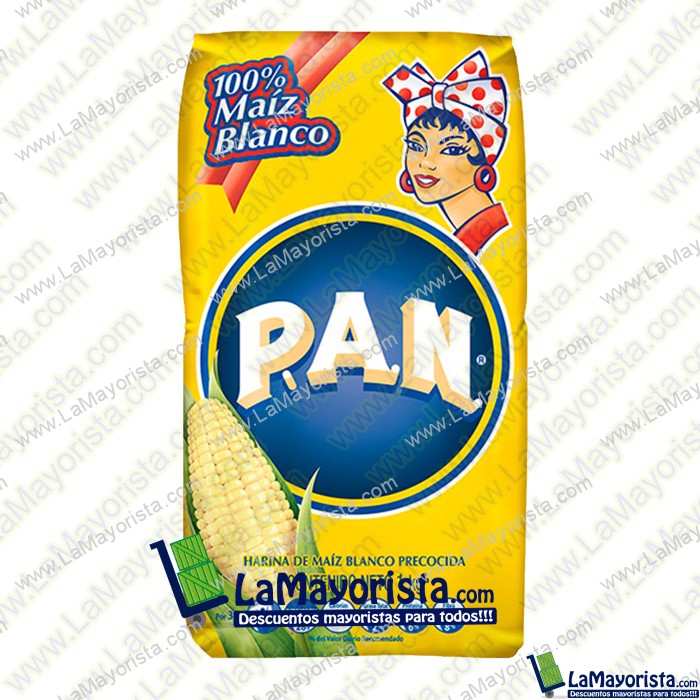 HARINA DE MAIZ BLANCO  PAN X 1000 GR
