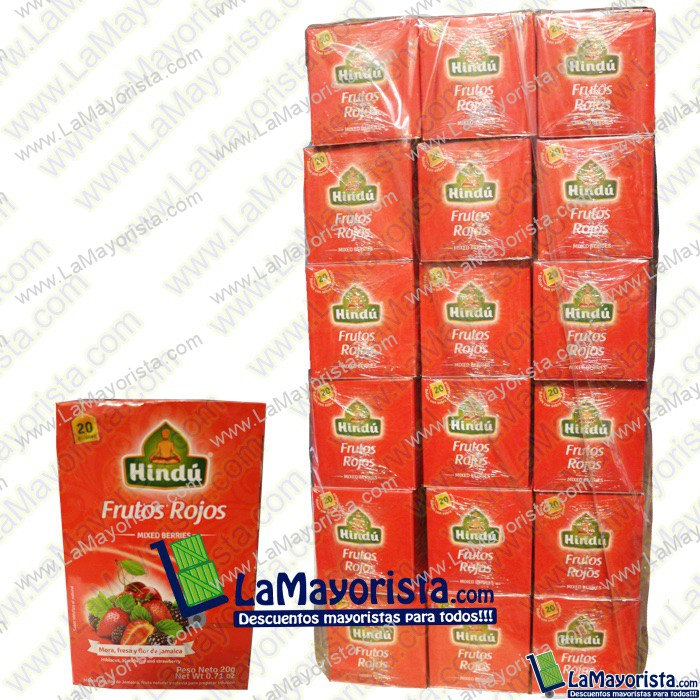 INFUSION FRUTAL HINDU X 20 SOBRES