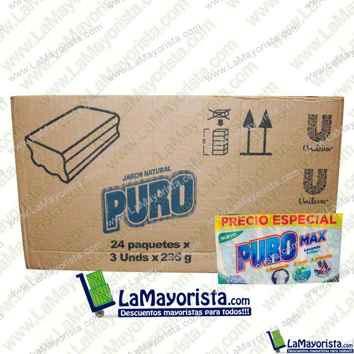 JABON PURO  X 3 JABONES