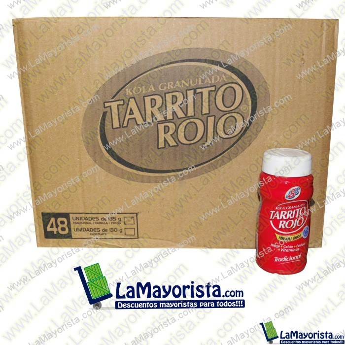 KOLA GRANULADA SUPLEMENTO TARRITO ROJO JGB X 135 BR