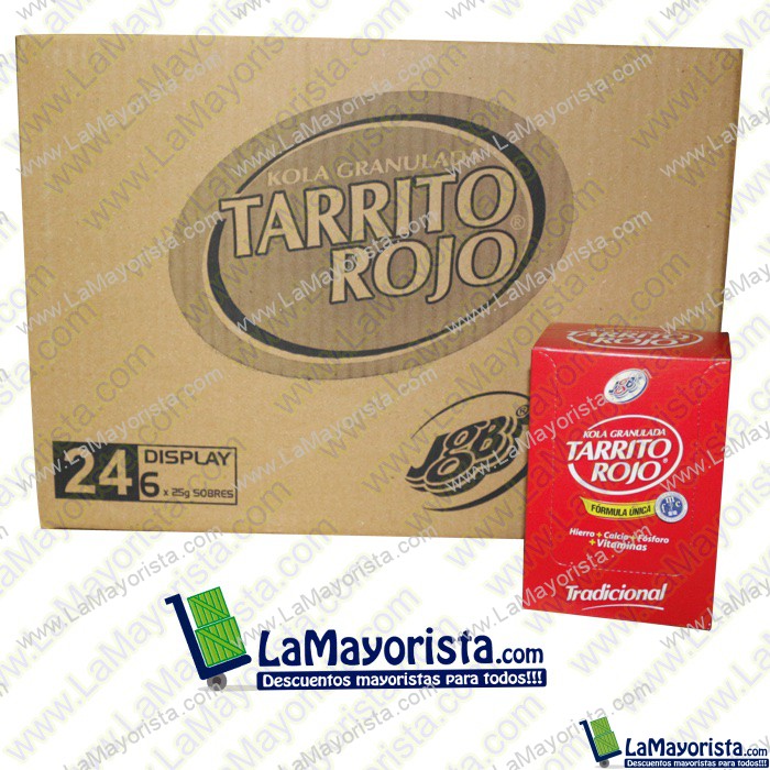 KOLA GRANULADA SUPLEMENTO TARRITO ROJO JGB X 24 SOBRES