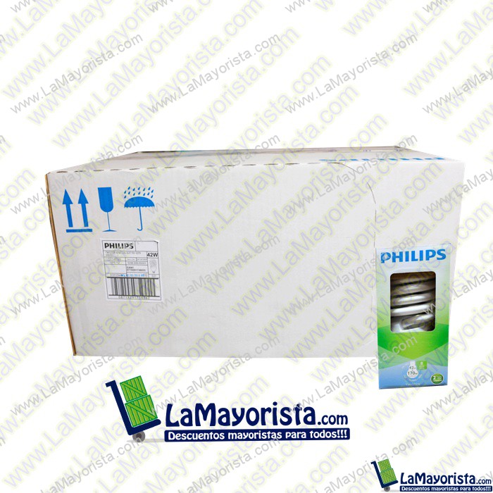 LAMPARA LUZ BLANCA TWISTER 42 W PHILIPS X UNIDAD