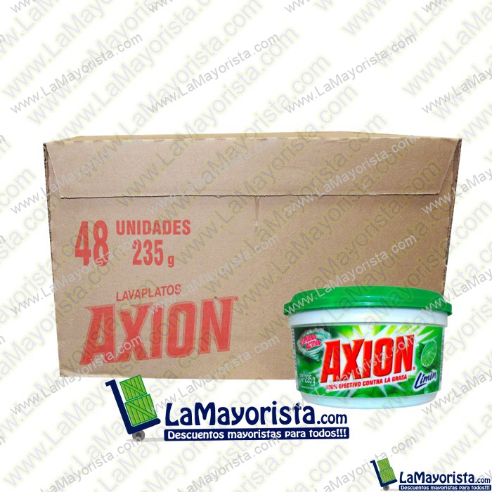 CREMA LAVAPLATOS AXION X 235 GR