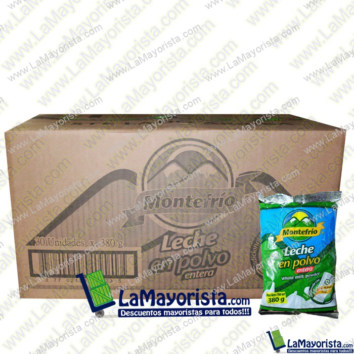 LECHE EN POLVO MONTEFRIO X 380 GR
