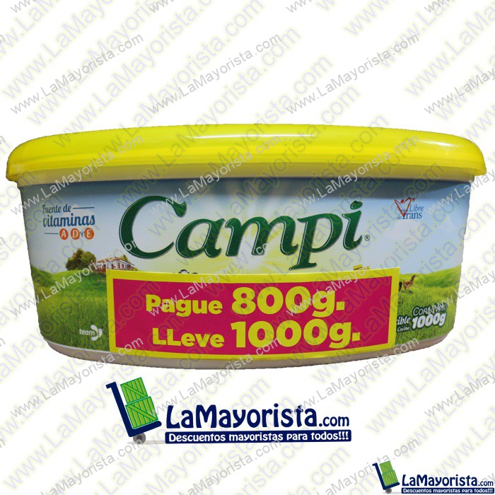 MANTEQUILLA CAMPI X 500 GR