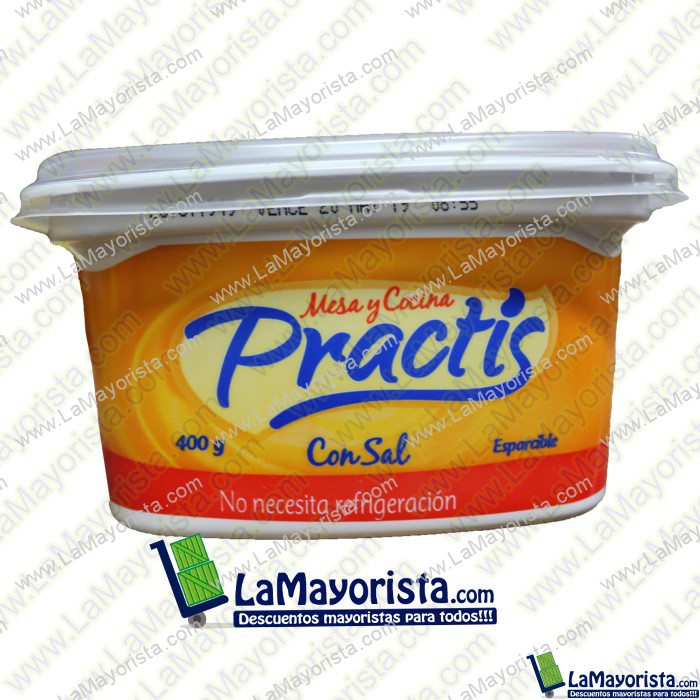 MANTEQUILLA PRACTIS X 400 GR