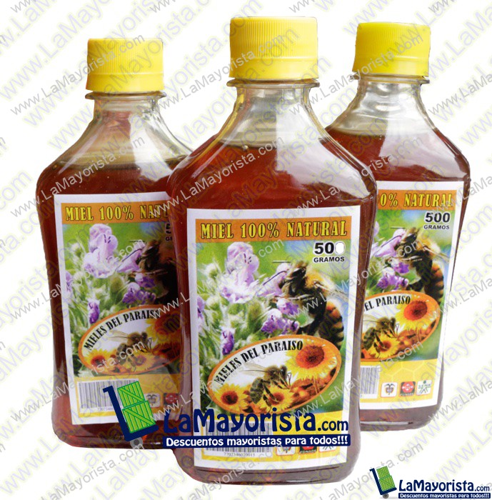 MIEL DE ABEJAS MIELES DEL PARAISO X 500 GR