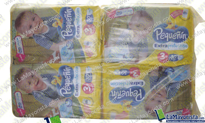 PAÑALES  PEQUEÑIN X 30 PAÑALES
