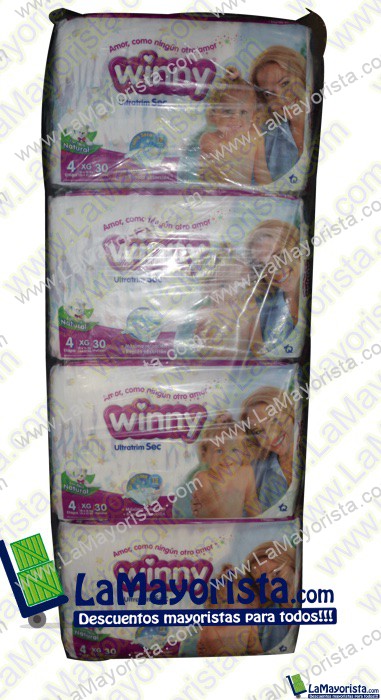 PAÑALES WINNY X 30 PAÑALES