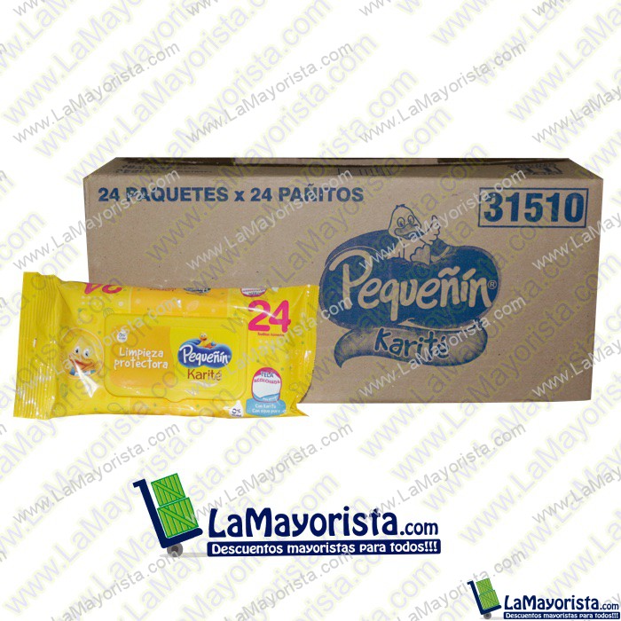 PAÑITOS HUMEDOS PEQUEÑIN X 24 PAÑITOS