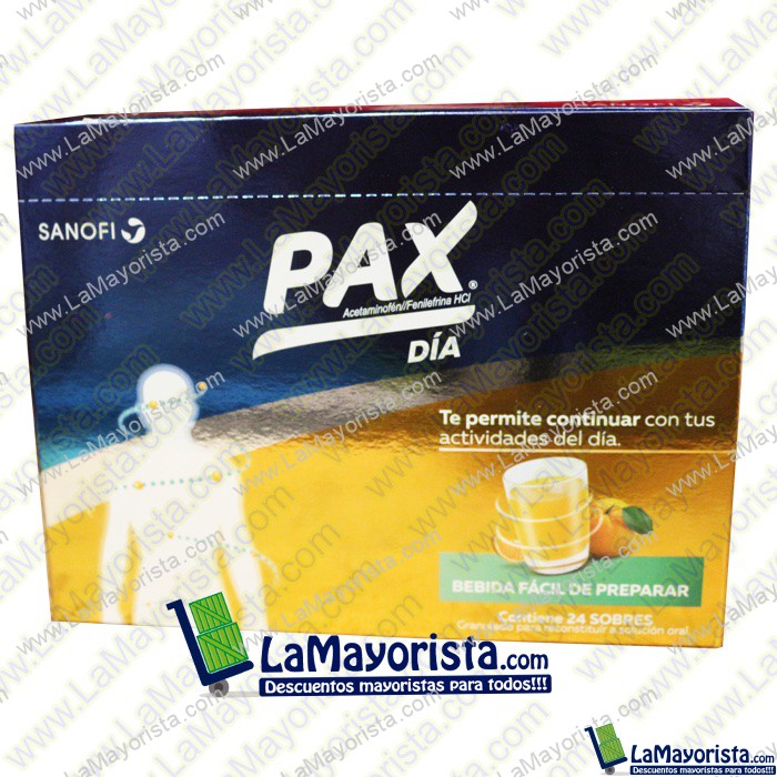 MEDICAMENTO PAX DIA X 24 TABLETAS
