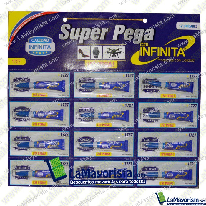 PEGANTE PEGA LOCA INFINITA X 5GR x 14 UNDS