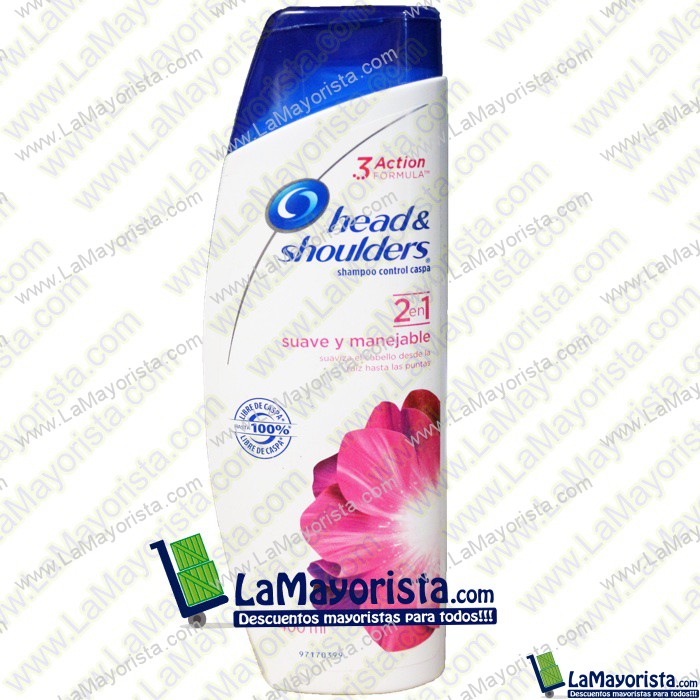 SHAMPOO HEAD & SHOULDERS 2 EN 1 X 400 ML