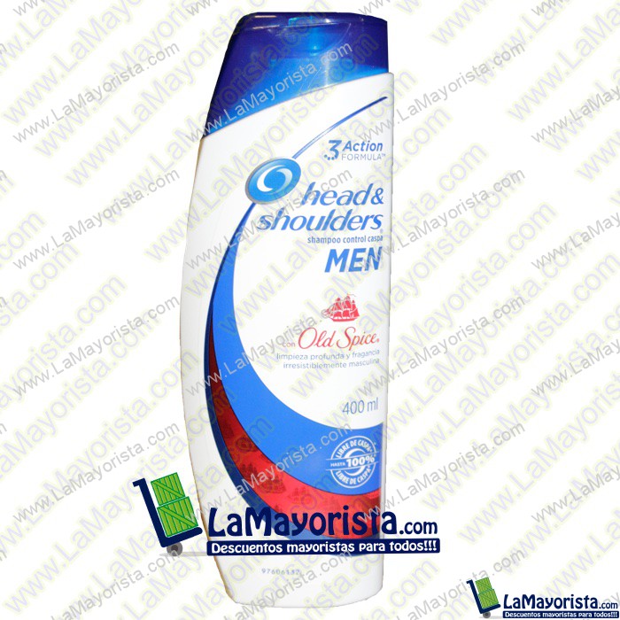 SHAMPOO HEAD & SHOULDERS OLD SPICE X 400 ML