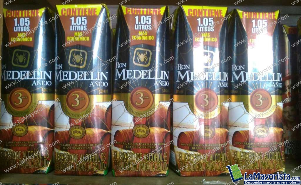Ron Medellin litro tetra