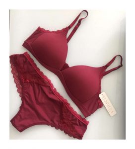 Conjunto ropa interior talla s,m,l