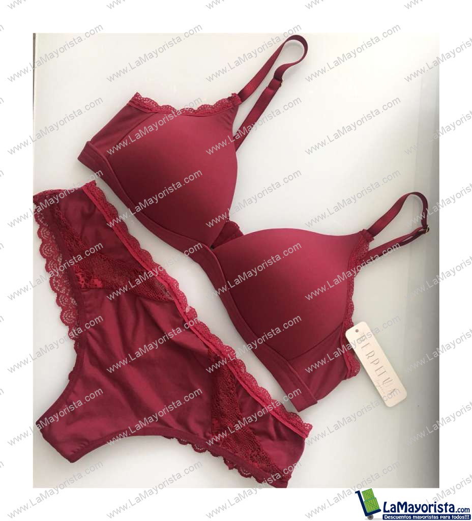 Conjunto ropa interior talla s,m,l