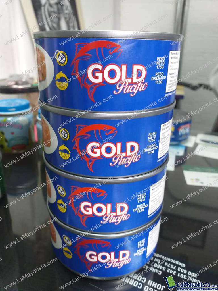 Atún lomitos Gold pacific
