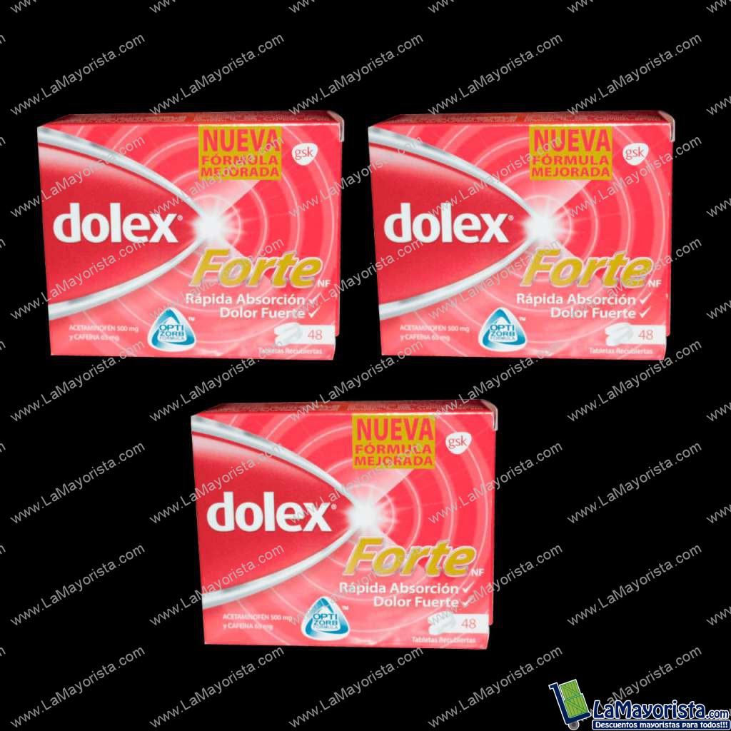 Dolex forte caja x 48 tabletas