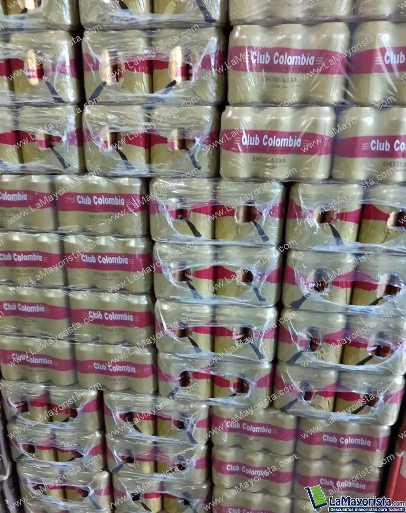 Cerveza club Colombia dorada