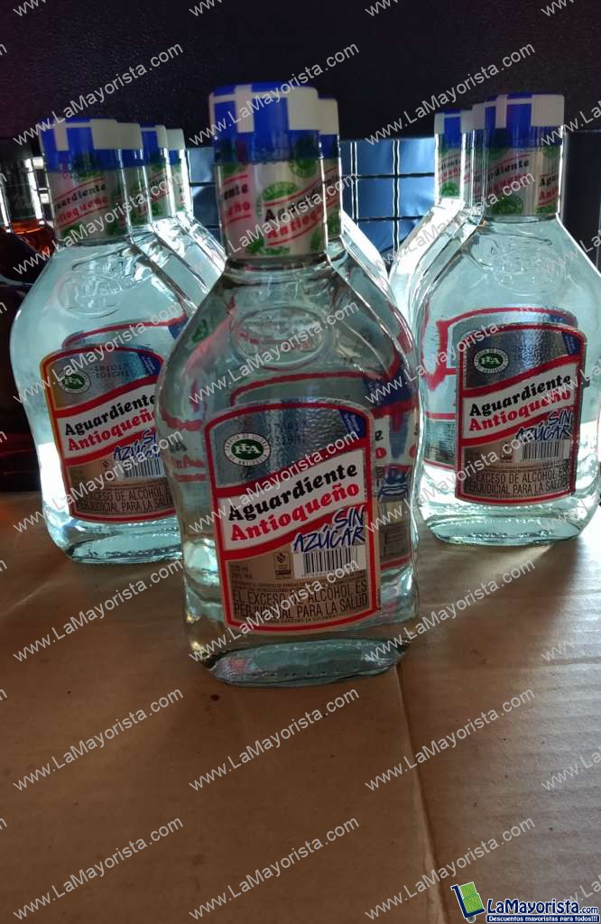 Aguardiente Antioqueño media sin azucar