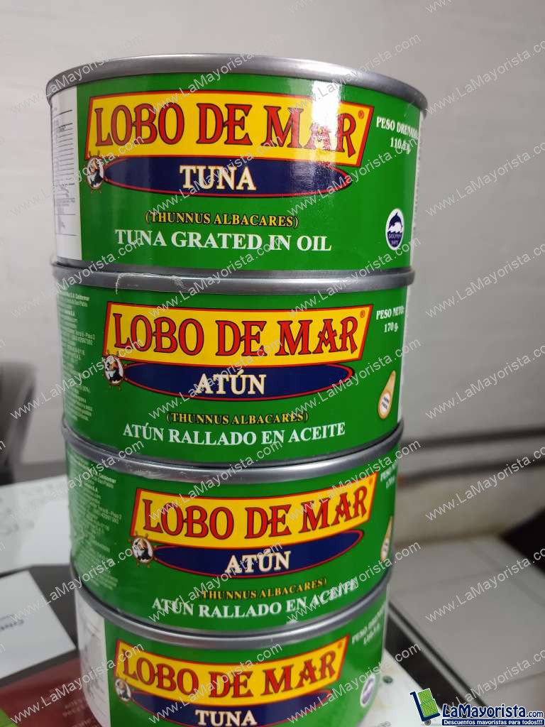 Atún rallado lobo de mar