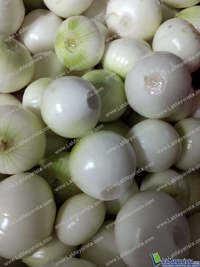 Cebolla de huevo selecta pelada