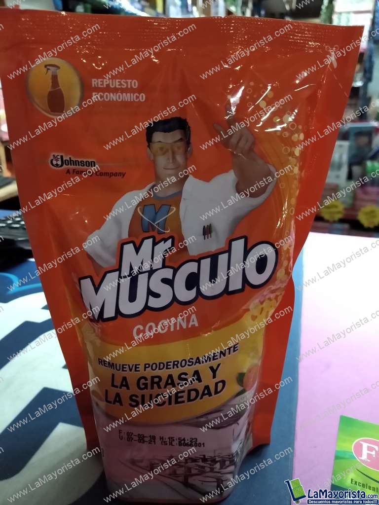 Mr músculo cocina x 250cm