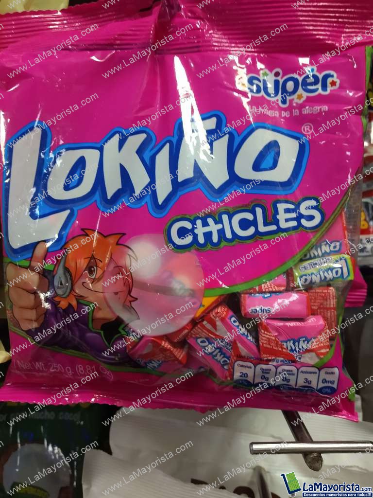 Lokiño chicles paquete x 50 unidades