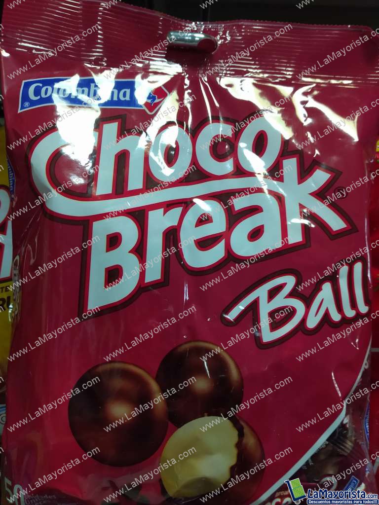 Choco break ball paquete x 50 unidades