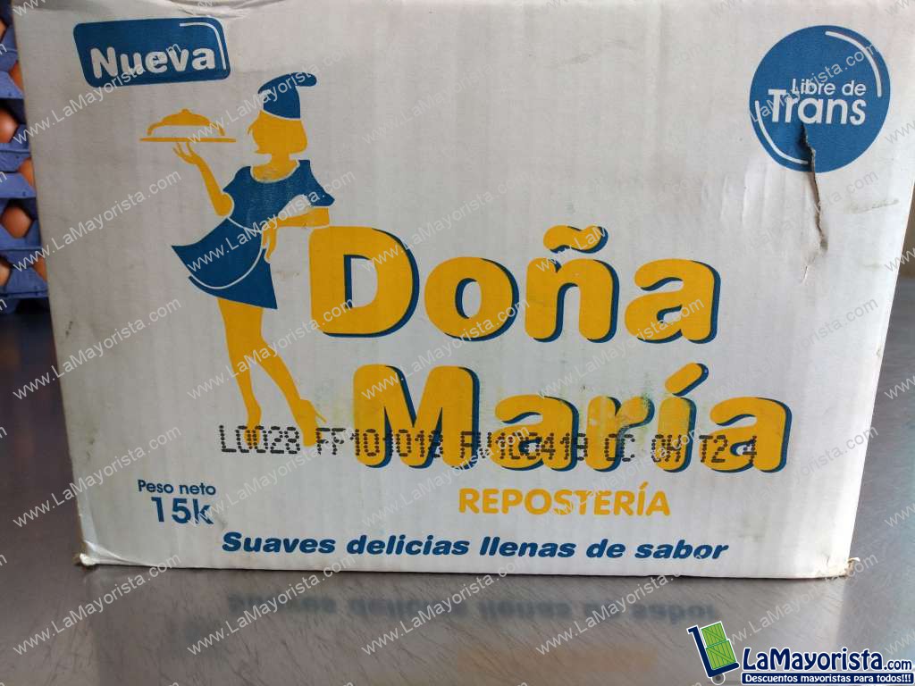 Margarina industrial para repostería x 15kg