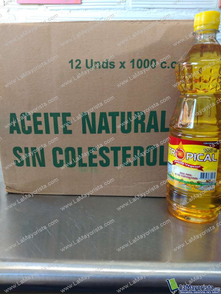 Aceite tropical x 12unid 1000cc