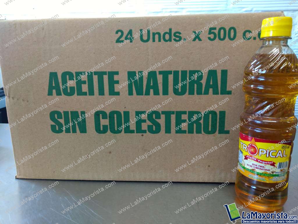 Aceite tropical x 24unid 500cc