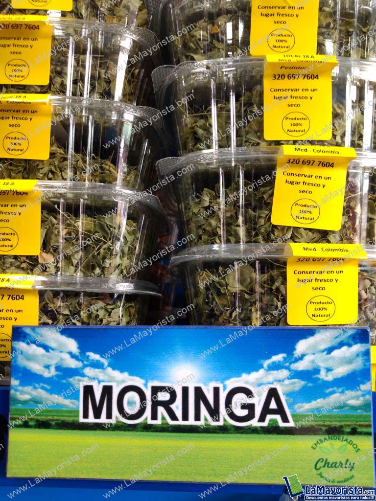 Moringa en bandeja
