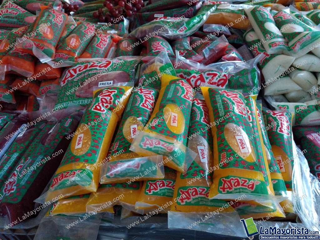 Pulpas araza surtidas x 500gr
