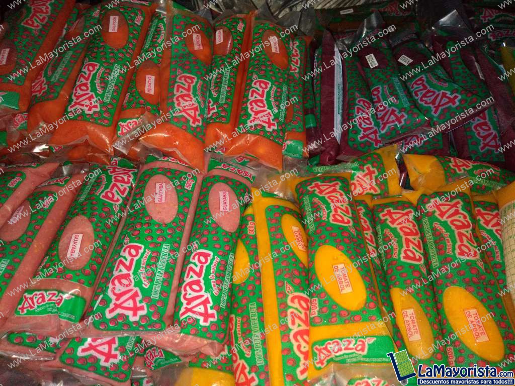 Pulpas araza surtidas x 500gr
